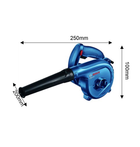 Bosch GBL 650 Professional Air Blower – Compact Electric Blower for Cleaning Dust, Workshop Maintenance, and Outdoor Applications